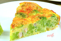 Príprava receptu Fitness brokolicová torta bez múky, krok 1