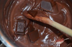 Príprava receptu Čokoládový koláč MRAVENISKO, krok 6