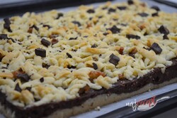 Príprava receptu Čokoládový koláč MRAVENISKO, krok 13