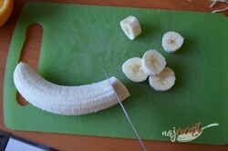 Príprava receptu Pokušenie z čokolády s banánmi, krok 9