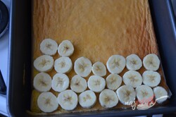 Príprava receptu Pokušenie z čokolády s banánmi, krok 10