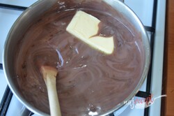 Príprava receptu Pokušenie z čokolády s banánmi, krok 8