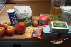 Príprava receptu Dokonalá šľahačková štrúdľa (tvarohová a jablková), krok 3