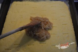 Príprava receptu Jablkový koláč so snehovou perinkou, krok 6