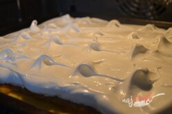Príprava receptu Jablkový koláč so snehovou perinkou, krok 9