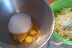 Príprava receptu Jablkový koláčik pre lenivé gazdinky, krok 1