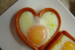 Príprava receptu Valentínske raňajky, krok 4