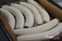 Príprava receptu Božské banánové rezy Opička, krok 3