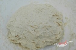 Príprava receptu Lokše z kyslého mlieka plnené syrom, krok 4