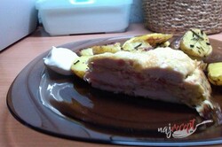 Recept Slaná kuracia torta so šunkou a syrom
