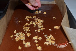 Príprava receptu Americký orechový koláčik, ktorý chuťovo prekoná všetky obyčajné buchty, krok 5