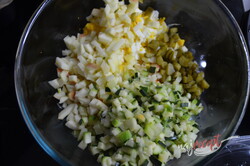 Príprava receptu Falošný zemiakový šalát, krok 4