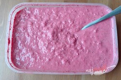 Príprava receptu Zdravý mrazený jahodový jogurt/zmrzlina, pripravené za 5 minút zo 4 surovín, krok 2
