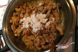 Príprava receptu Kuracie kúsky v krémovo horčicovej omáčke, krok 7