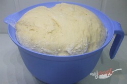 Príprava receptu Moravské tvarohové koláče s čučoriedkami, krok 2