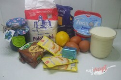 Príprava receptu Moravské tvarohové koláče s čučoriedkami, krok 1