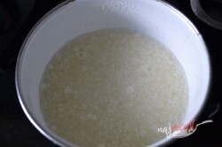 Príprava receptu Makovo tvarohové rezy s chrumkavými mandličkami, krok 6