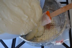 Príprava receptu Tvarohový koláč bez vajec a pečenia, krok 4