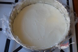 Príprava receptu Tvarohový koláč bez vajec a pečenia, krok 5
