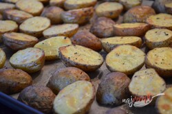 Príprava receptu Pečené zemiaky s francúzskou omáčkou, krok 5