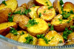 Príprava receptu Pečené zemiaky s francúzskou omáčkou, krok 10