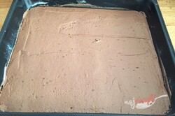 Príprava receptu Fantastický koláč Nescafé so smotanovo čokoládovou penou, krok 4