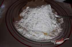 Príprava receptu Kokosové pusinky, krok 2