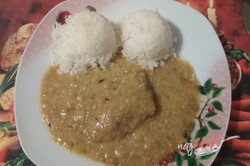 Recept Hovädzie pliecko na horčici s jasmínovou ryžou