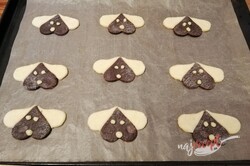 Príprava receptu Krehké cookies v tvare psíka, krok 6