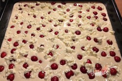 Príprava receptu Maďarský tvarohový koláč s čerešňami, krok 7