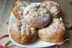 Príprava receptu Mäkkučké moravské koláče ako od babičky (cesto zo šľahačkovej smotany), krok 20