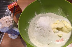 Príprava receptu Mäkkučké moravské koláče ako od babičky (cesto zo šľahačkovej smotany), krok 2