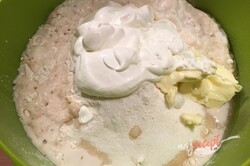 Príprava receptu Mäkkučké moravské koláče ako od babičky (cesto zo šľahačkovej smotany), krok 4