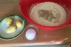 Príprava receptu Zemiakový chlieb aj pre úplných začiatočníkov - starodávne cesto bez práce., krok 2