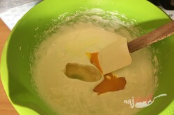 Príprava receptu Skvelý pudingáčik s polevou z kyslej smotany, krok 3