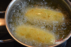 Príprava receptu Zemiakové krokety plnené syrom, krok 14