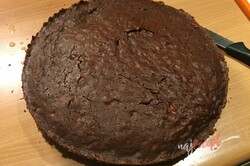 Príprava receptu Jablková torta na spôsob luxusnej Sacher torty, krok 6