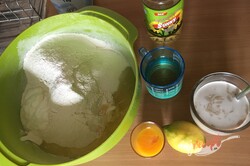 Príprava receptu Mini záviny z bieleho jogurtu s makovou náplňou, krok 2