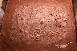 Príprava receptu Šťavnatý koláčik s dokonalým čoko krémom, krok 4