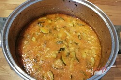 Príprava receptu Fantastická zeleninová zmes s cuketou bez zavárania, krok 8