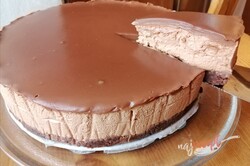Príprava receptu Nepečená tvarohová maškrta s čokoládou na štýl cheesecake, krok 1