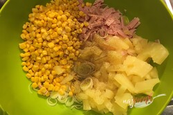 Príprava receptu Zelerový šalát s ananásom, krok 3