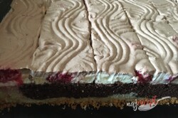 Príprava receptu Hrnčeková tvarohová torta na plechu, krok 24