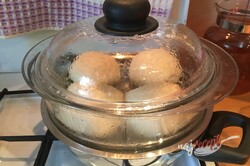 Príprava receptu Babičkine parené buchty so škoricou, krok 10