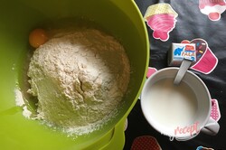 Príprava receptu Babičkine parené buchty so škoricou, krok 1