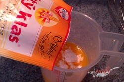 Príprava receptu Tvarohový koláč s pomarančovou želatínou, krok 15