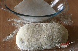 Príprava receptu Chrumkavý hrnčekový domáci chlieb bez miesenia, krok 7