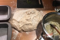 Príprava receptu Domáci cibuľový chlieb, krok 8