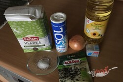Príprava receptu Domáci cibuľový chlieb, krok 1
