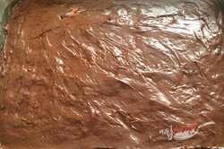 Príprava receptu Tvarohové rezy s čokoládovým pudingom - fotopostup, krok 12